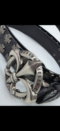 Chrome heart belt