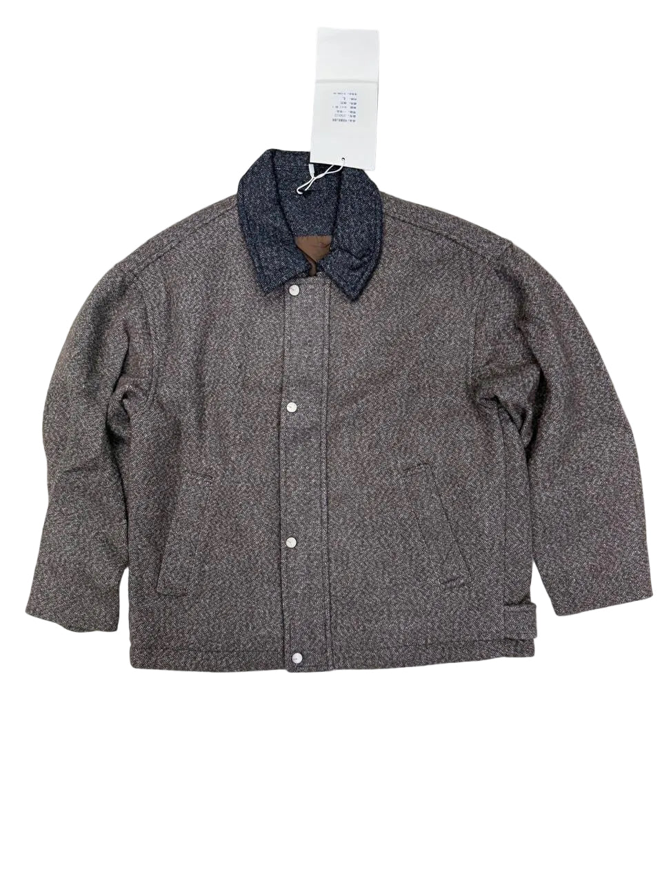 Button shirt jacket