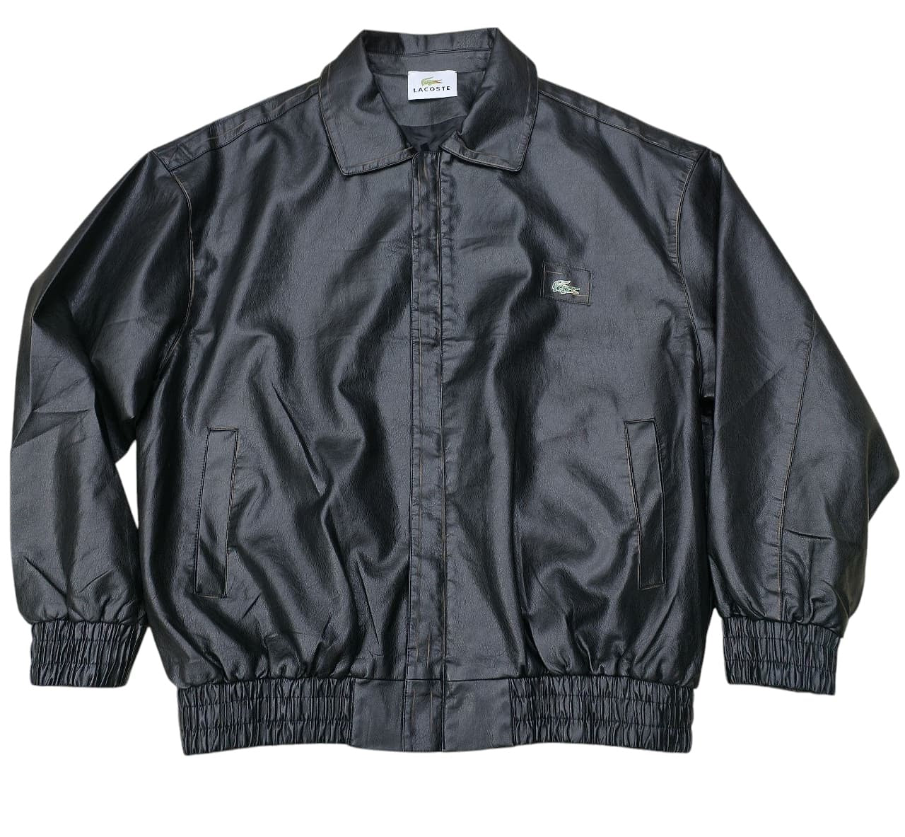 Lacoste leather jacket
