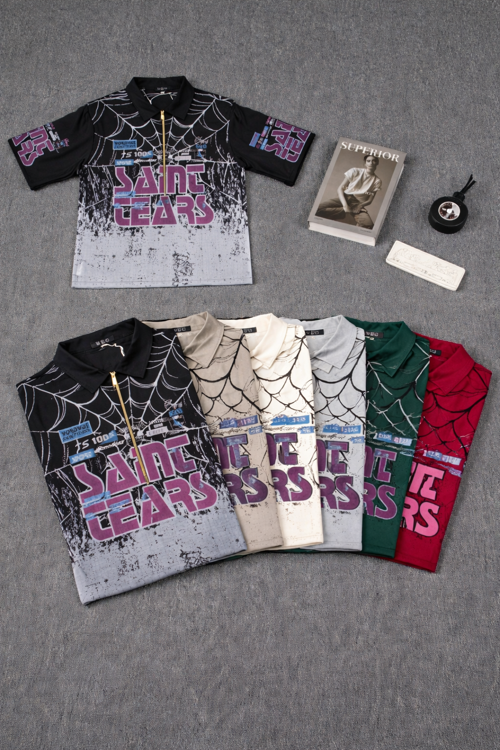 Saint Tears street zip shirt