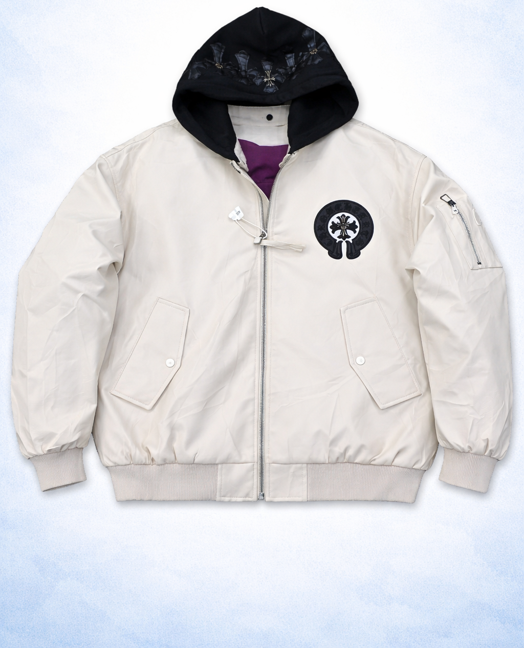 Chrome hearts hood bomber