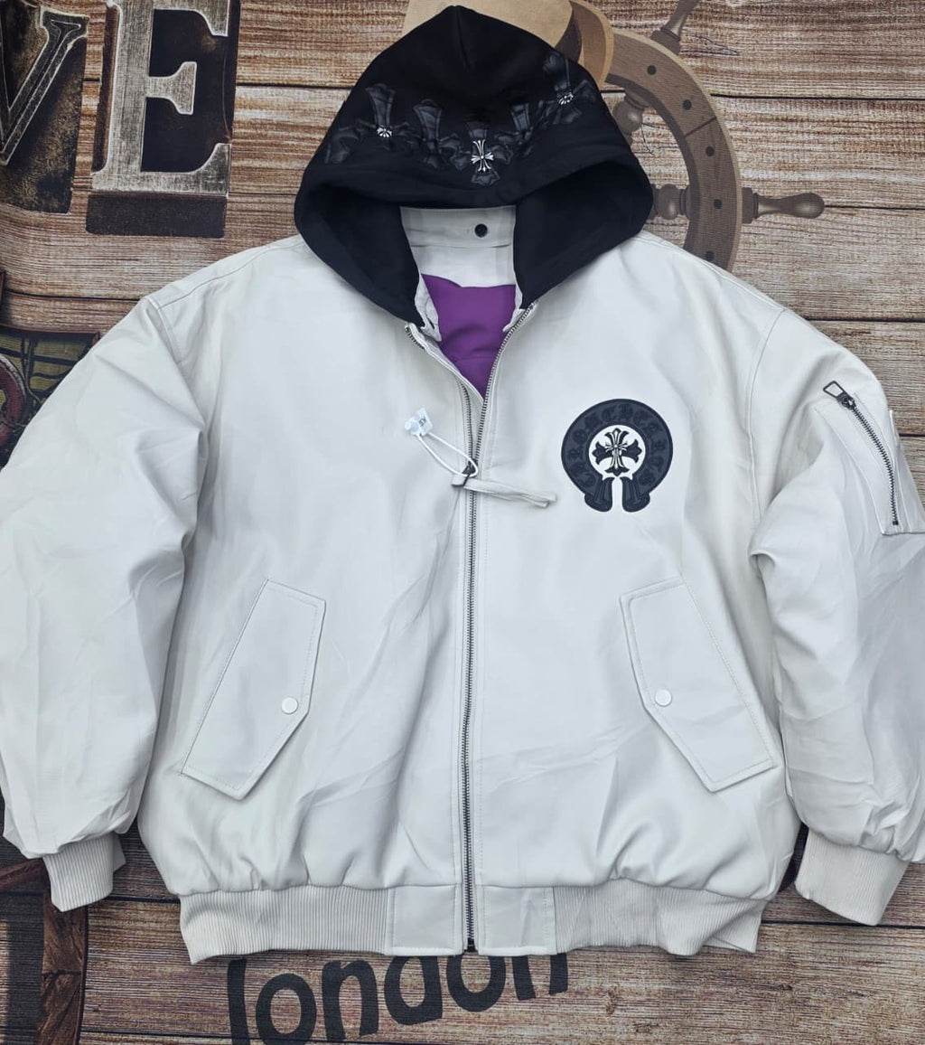 Chrome hearts hood bomber