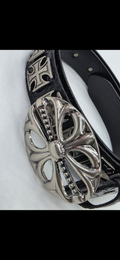 Chrome heart belt