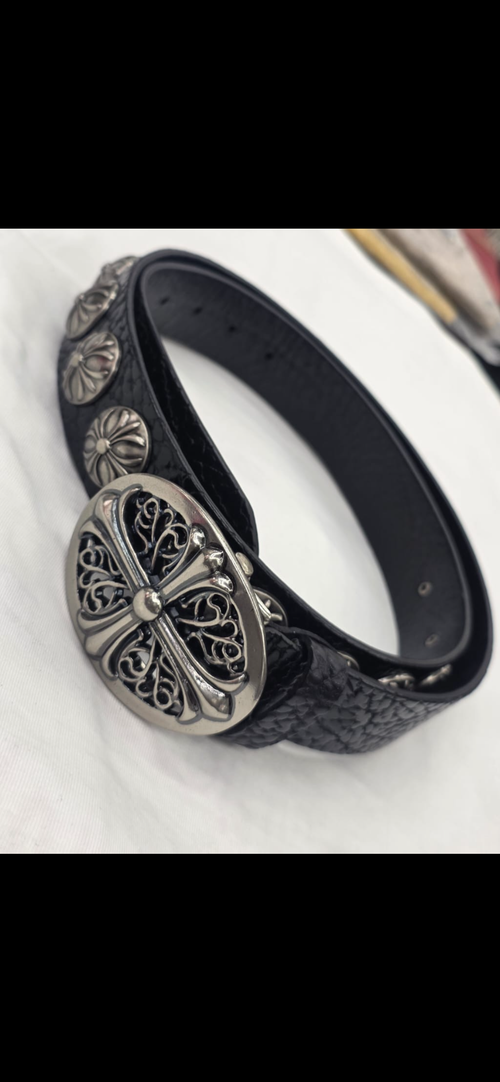 Chrome heart belt