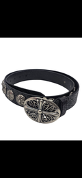 Chrome heart belt