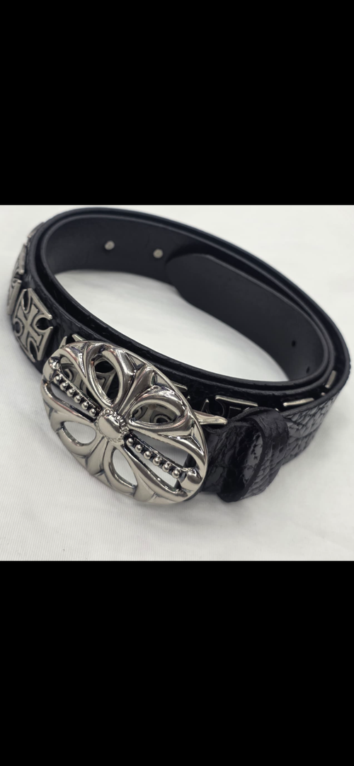 Chrome heart belt