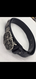Chrome heart belt
