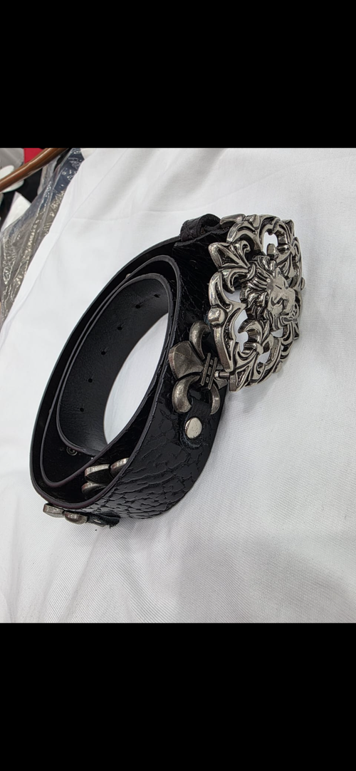 Chrome heart belt