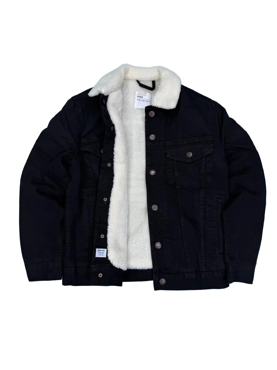 Black Denim Jacket Classic Everyday Layer