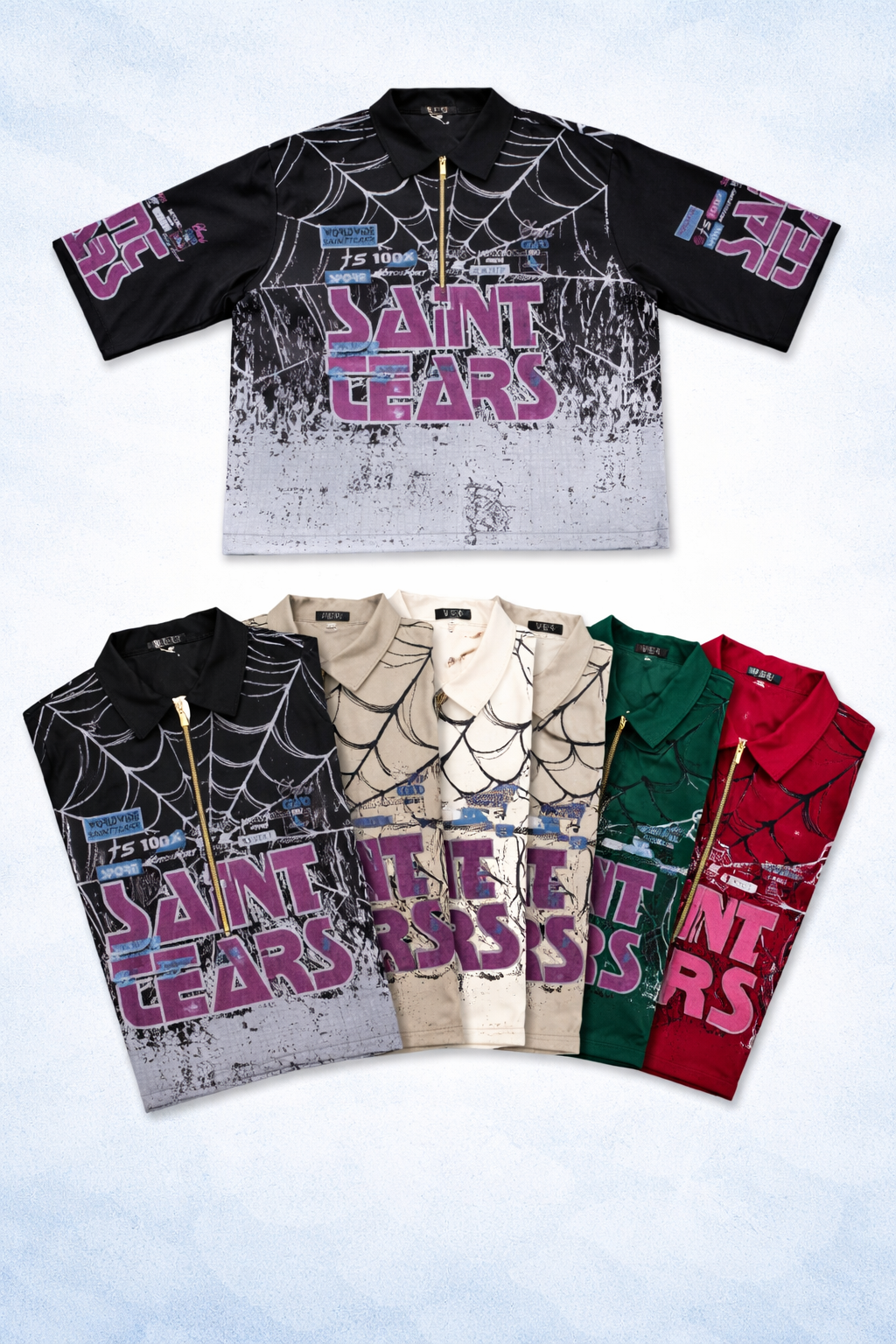 Saint Tears street zip shirt