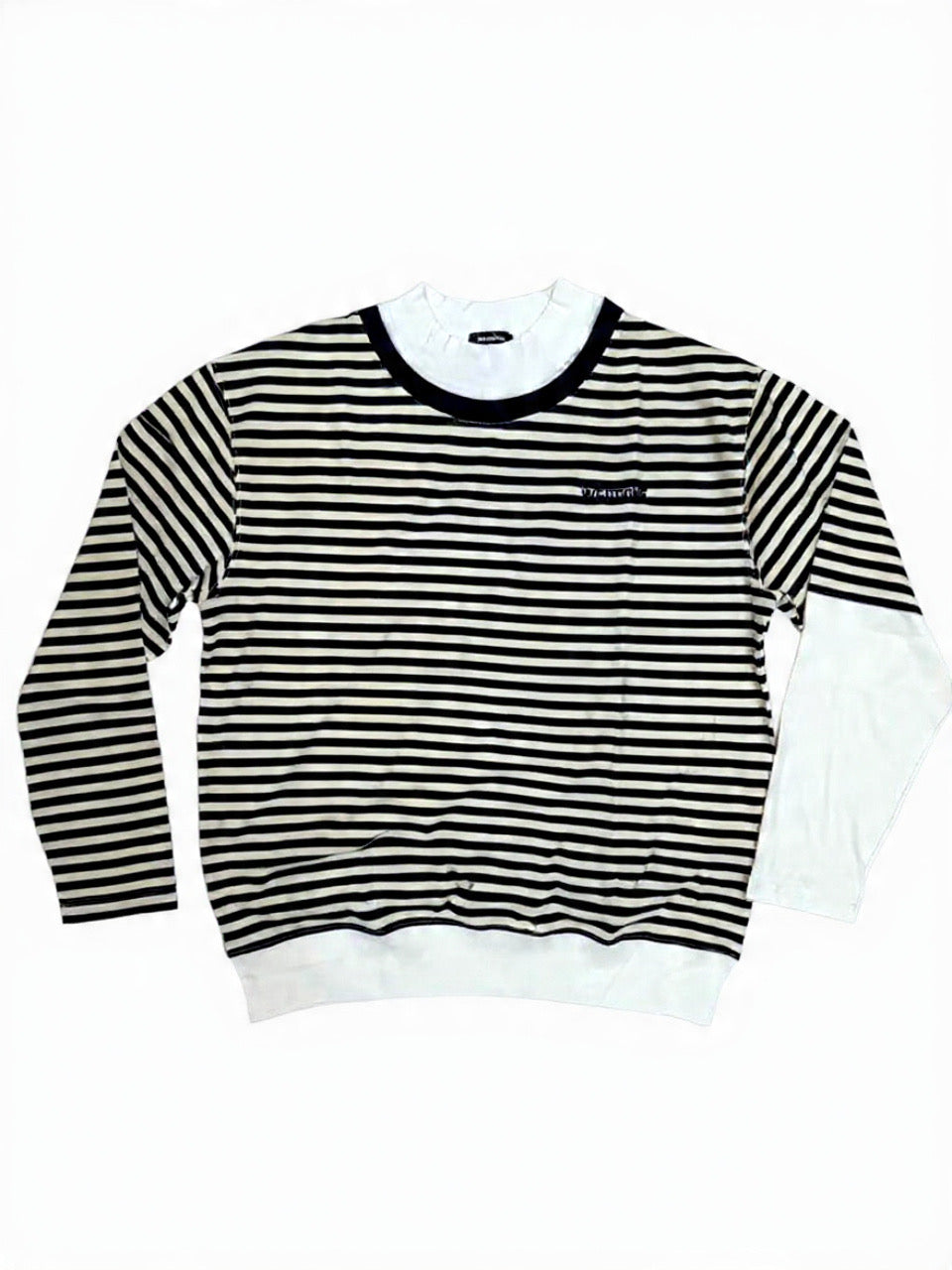 Welldone stripped Sweatshirt